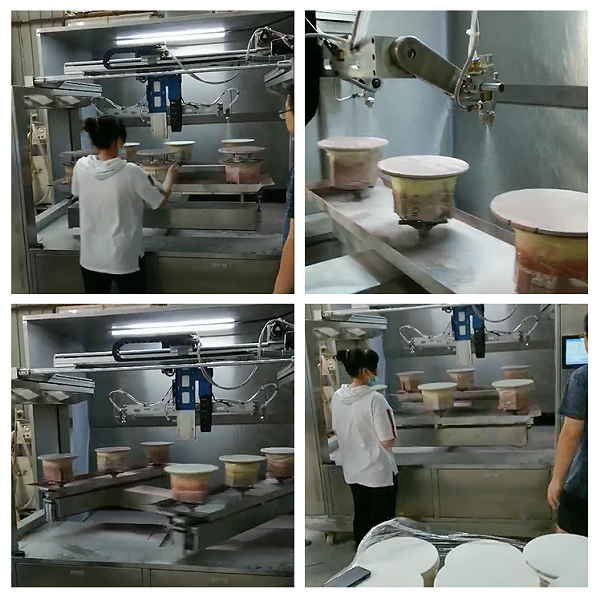 搪瓷珐琅锅具炉架茶壶陶瓷八轴喷釉设备