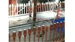 陶瓷杯类型三轴联动环形喷釉线