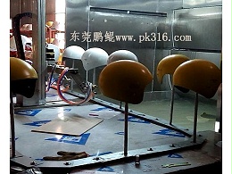 智能头盔自动喷漆机