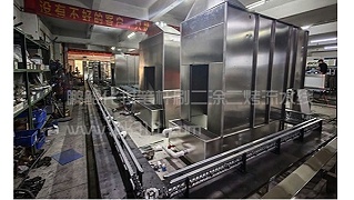 化妆笔杆刷二涂二烤流水线