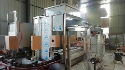 4枪6轴全自动喷烤地轨线