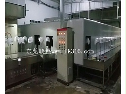 安全帽自动喷漆线