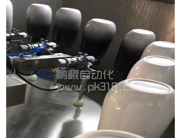 酒瓶渐变色24工位转盘喷漆设备