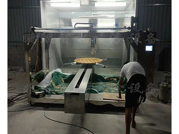 木制品八轴喷涂机