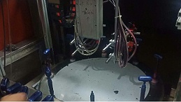 耳机外壳两轴圆盘喷漆设备