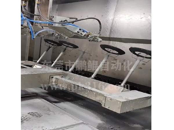 3枪8轴仿喷工机器人