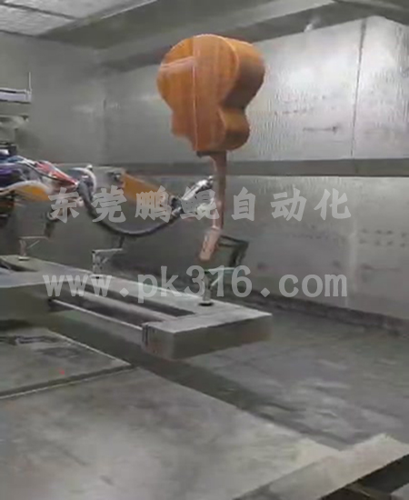 吉他八轴喷漆设备