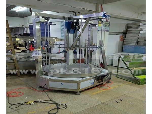 沙发脚顶吸圆盘喷漆设备