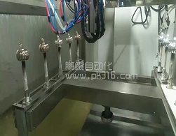 南瓜玻璃工艺品六轴喷漆设备