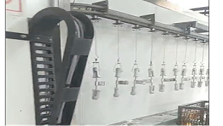 高压缆静电喷塑悬挂线