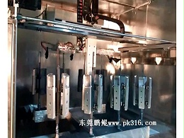 门锁自动喷涂设备