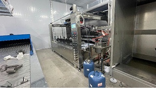 电风筒塑胶自动喷漆流水线