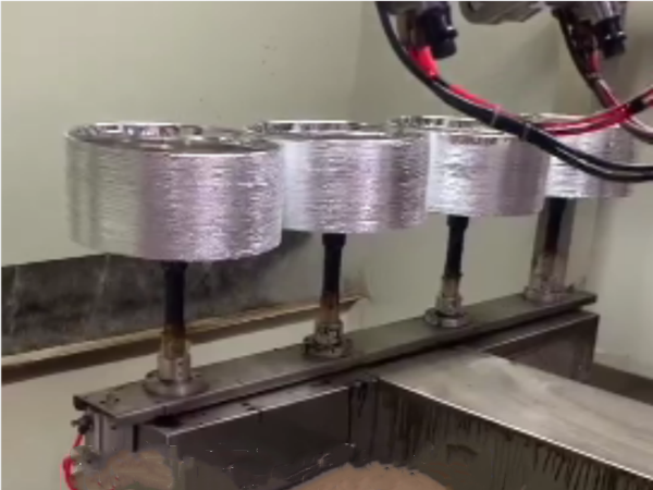 工艺品花盆六轴喷漆设备