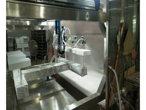 茶叶盒六轴喷漆设备