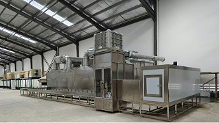 锅具特氟龙喷烤流水线