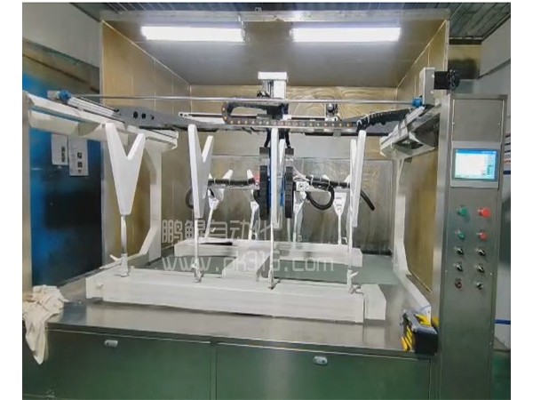 吉他6轴静电喷漆设备