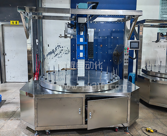 军壶内壁智能喷漆机