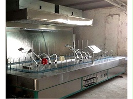 磨砂漆自动喷油解决方案