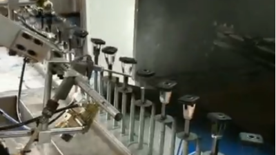 手表外壳小型喷漆环线