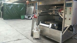 硅胶手摸喷柜一体在线往复喷漆设备