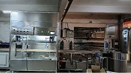 燃气盖自动喷釉流水线