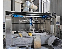 锅具搪瓷六轴喷釉设备