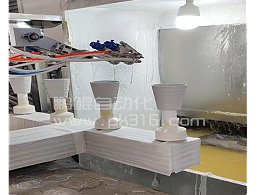 小型花盆六轴喷漆设备