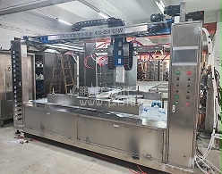 玻璃渐变色6轴喷漆机