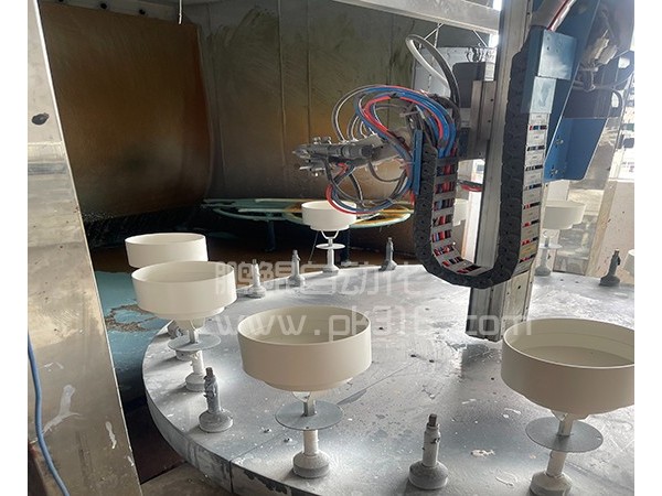 铝杯转盘式喷漆设备