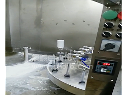 灯饰灯具转盘式喷漆设备