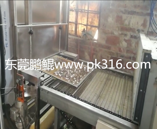 小型钮扣在线往复喷漆机