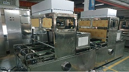 IC盘导电液往复喷涂流水线