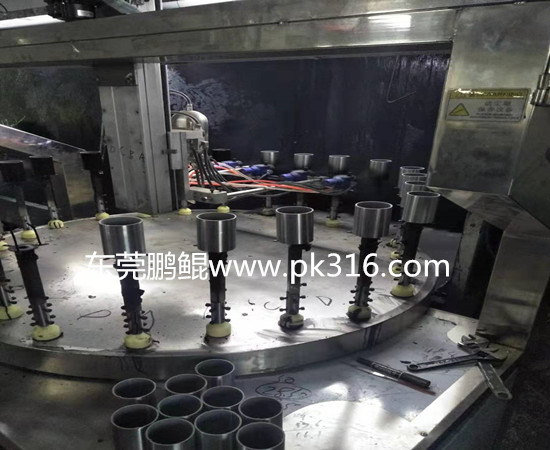 铁圈自动喷漆机器