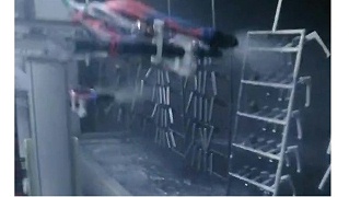 五金件门锁静电喷漆设备