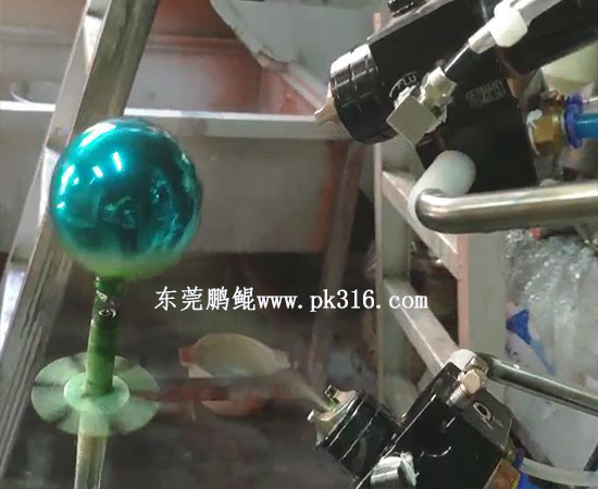 玻璃工艺品自动喷涂设备3