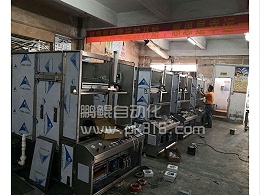 五金配件旋转喷柜一体喷漆设备