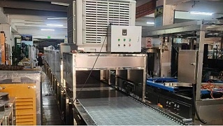 土耳其保温杯喷烤流水线