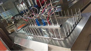 手机壳小型环线喷漆设备(出口定制款)