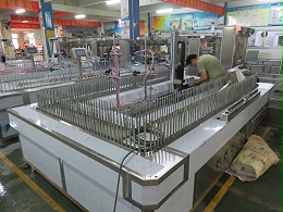 东莞横沥五金件小型环线喷漆设备