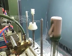 马克杯四轴转盘喷釉设备