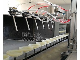 蜡烛杯内壁追踪喷烤流水线