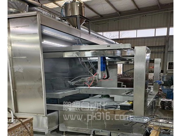 搪瓷炉架8轴喷釉设备