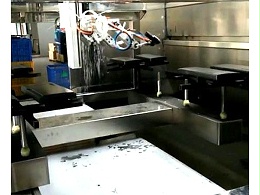 跑步机塑料件外壳自动喷漆解决方案