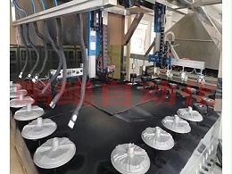 电动车轮毂自动抓取喷烤流水线