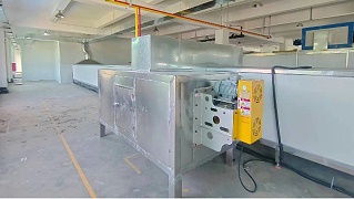 五金单层天然气加热烘烤隧道炉