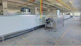 五金单层天然气加热烘烤隧道炉