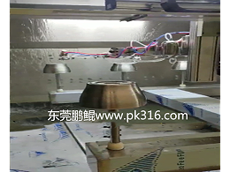 浙江搪瓷壶搪瓷锅四枪六轴喷漆设备