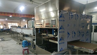 薄膜胶片自动喷胶流水线