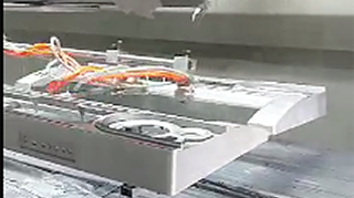 电子琴地轨式喷烤流水线