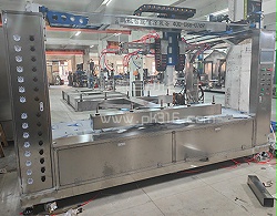 玻璃渐变色自动化六轴喷涂设备